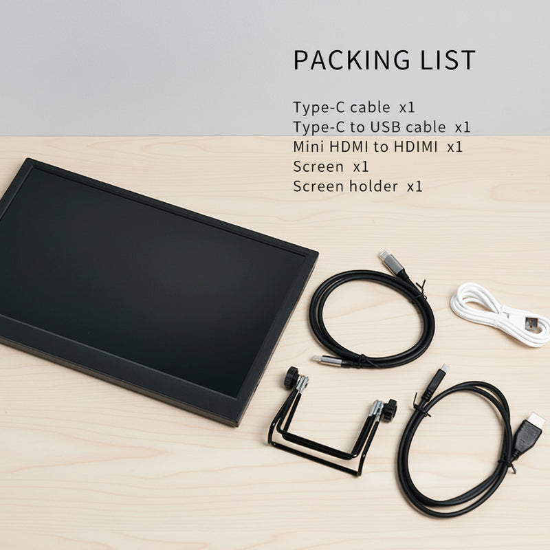 Danoz TechSmart - 11.6 inch Portable monitor 1366X768 lcd display TFT gaming monitor, Laptop PS4 Xbox360 switch HDMI-Compatible