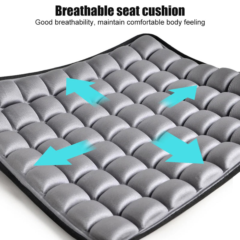 🧘 Danoz SeatSmart | 3D Air Cell Seat Cushion | 30% Pressure Relief | No-Pump | Sciatica & Tailbone Pain | Office, Car & Home