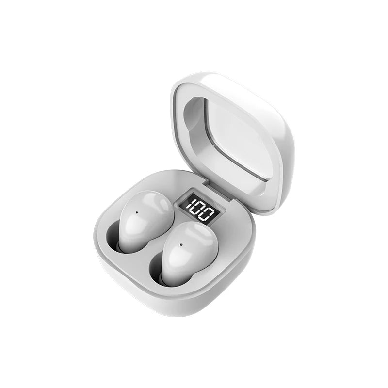 🎧 Danoz SoundSmart | SK19 Bluetooth 5.3 Mini Invisible Earbuds | TWS | HIFI Stereo | Noise Reduction | Built-In Mic | White, Blue & Black