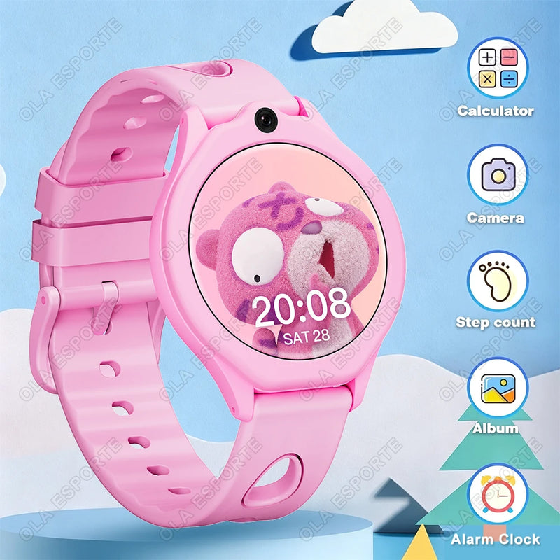 ⌚ Danoz KidSmart | Ola Esporte Kids Smart Watch | 1.52" HD Touch | 18 Games | Flashlight | Sleep Monitor | Alarm Clock | Birthday Gift Boys & Girls ✨