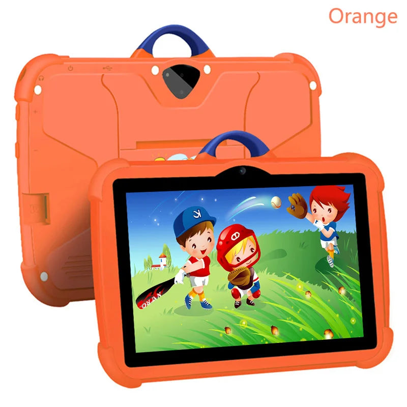 Danoz My AI Tablet - Cartoon Kids Tablet 7 Inch Quad Core 4GB RAM 64GB ROM Android Learning Education Games Tablets Children's Gifts