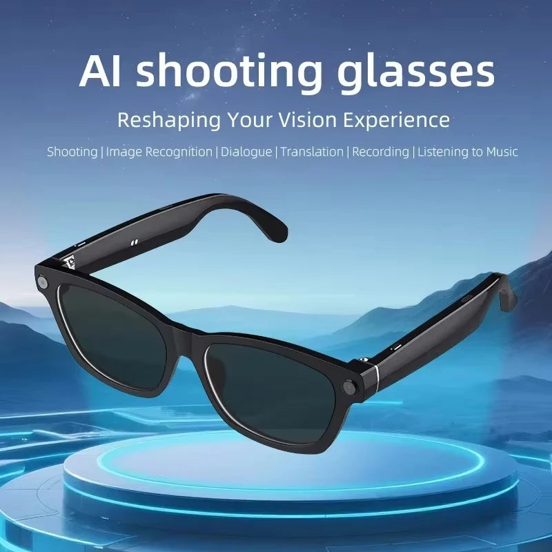 Danoz SmartGlasses - 2026 New Smart AI Glasses 800W Shooting Camera HD Photo Video Voice Call Translation Waterproof Bluetooth AI Motorcycle Glasses