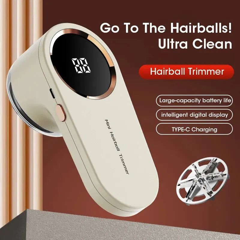 Keep your clothes looking fresh and new with Danoz Direct LED Digital Electric Lint Remover.