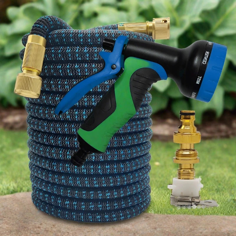 Transform your gardening and car washing experience with WaterBlast Expandable Hoses from Danoz Direct, Offering, 7.5 - 30 Meters
