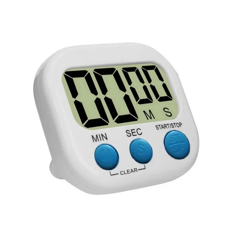⏲️ Danoz CookSmart | LCD Digital Kitchen Timer | Magnetic | Count Up & Down | Loud Alarm | Stand & Hang | Perfect for Cooking, Study & Fitness | Buy 1 Get 1 More! 🍳✨