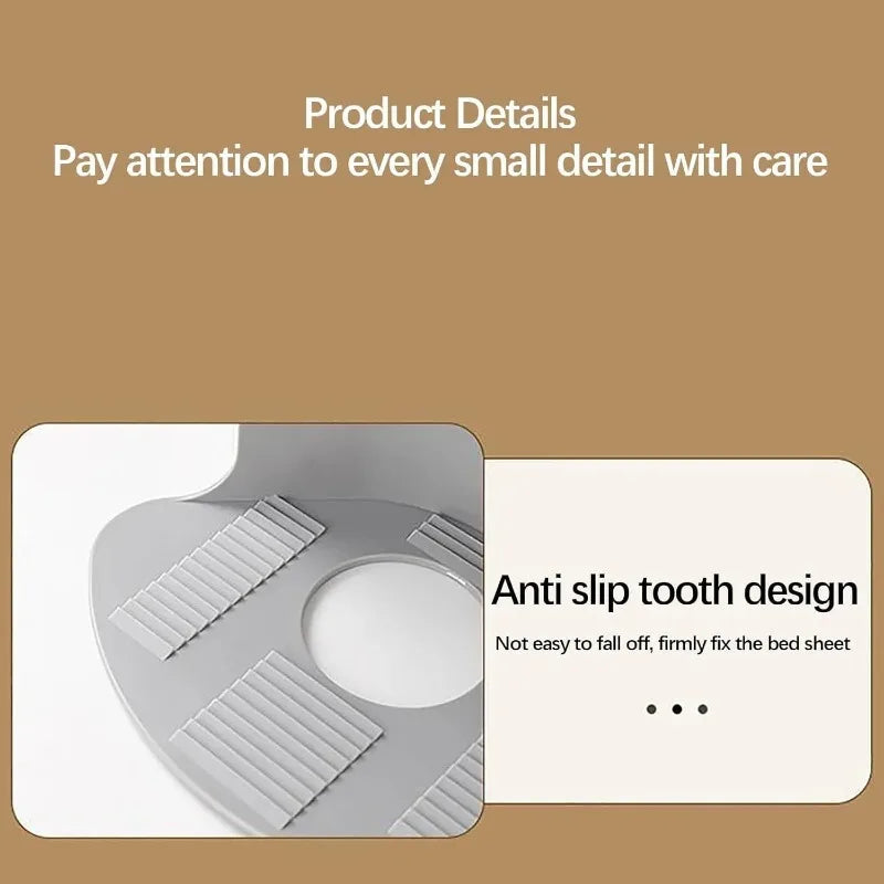 Danoz BedSmart | Buy 1 Get 1 Free 🛏️ Heavy Duty Bed Sheet Corner Clips | Anti-Slip Tightener Grippers | Fits All Bed Sizes | 4Pcs