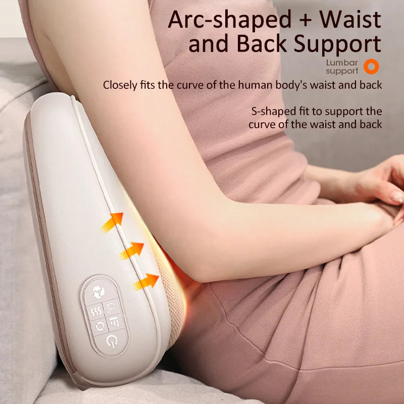 Danoz Massagers - Transform your relaxation routine with the JINKAIRUI Neck Massage Pillow, your personal solution for tension relief.
