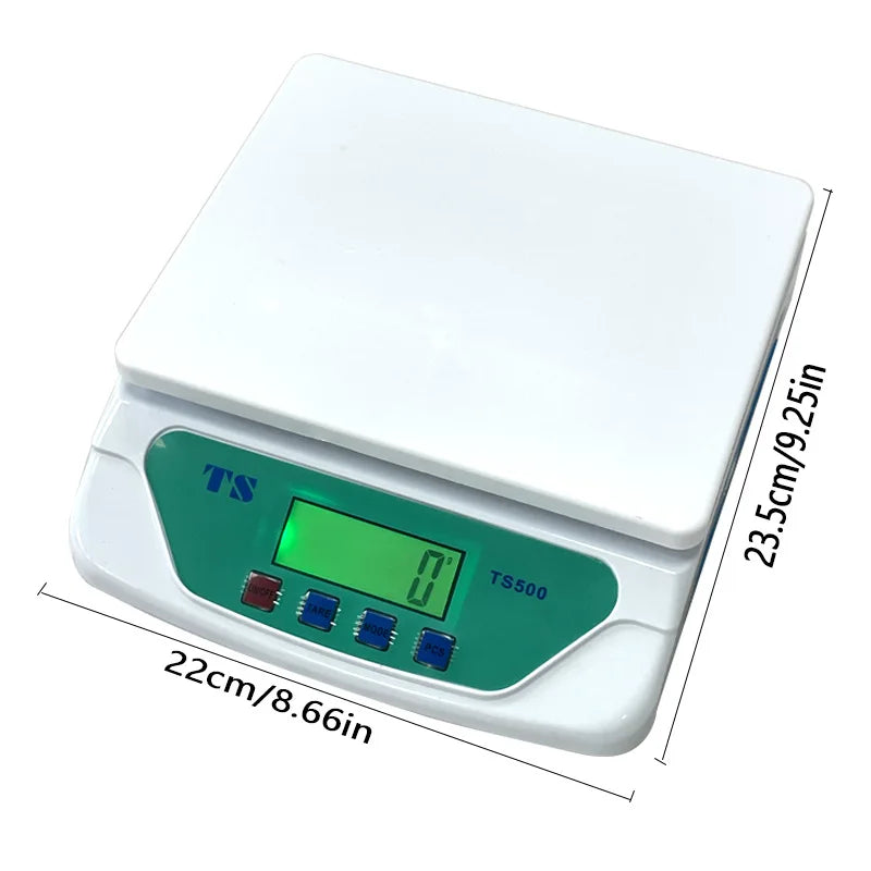 ⚖️ Danoz KitchenSmart | 30kg/1g Precision Electronic Digital Kitchen Scale | Large Display | Food Scale | CE Certified ✨