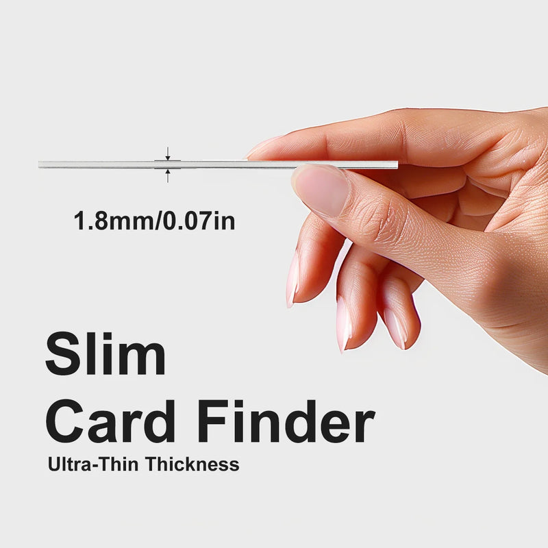 📍 Danoz TrackimoSmart | Wallet GPS Tracking Card | Apple Find My | Ultra-Thin | Wireless Charging | IP67 | iOS 14.5+ | 1 or 2 Pack