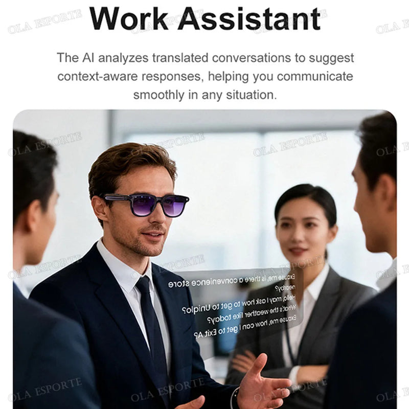 Danoz Smart - New 8K AI Smart Glasses With 100MP Camera Chat GPT Touch Sport Sunglasses Bluetooth Call Video Music Player For Men Women 2025