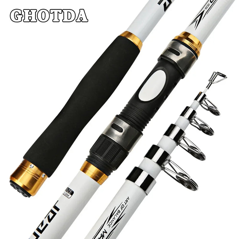 Experience the ultimate in fishing with the Danoz Fishing - GHOTDA 2.1M -3.6M  Fishing Rod
