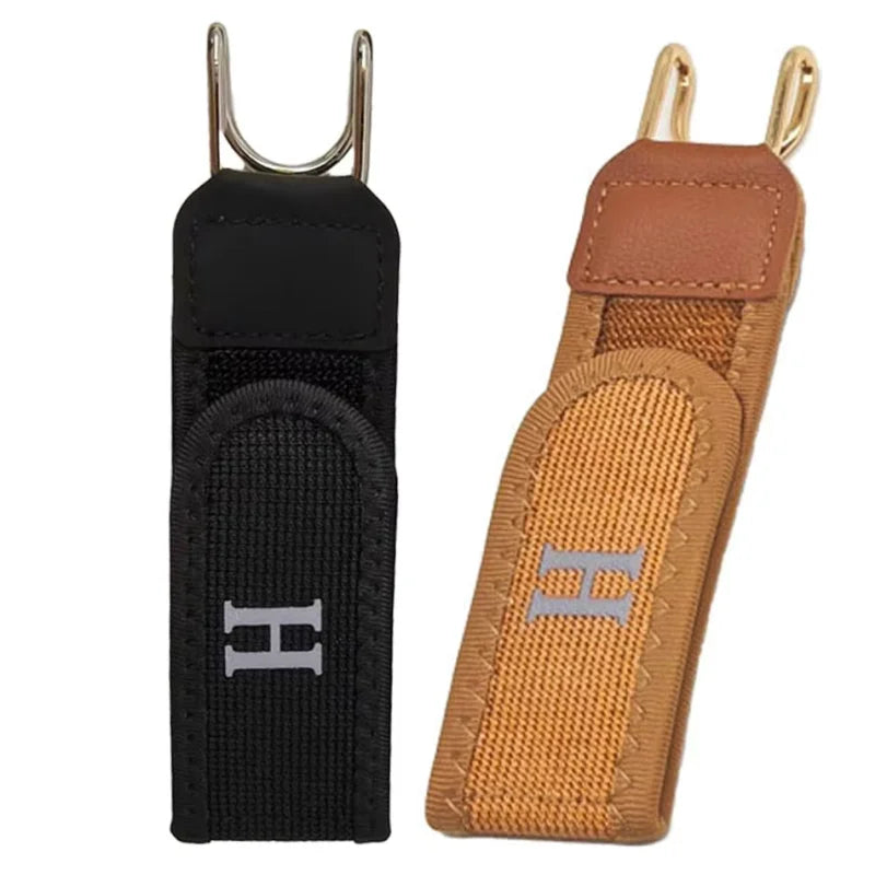 👔 Danoz BeltSmart | Men's and Women Elastic Hook Belt | 2-Pack | Buckle-Free | Invisible Under Clothing | Fits 43–55" Waist | Black & Brown - Buy 1 Get 1 More!