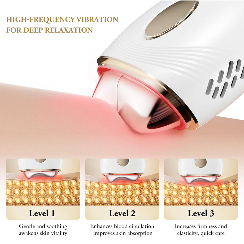 Danoz Beauty - ANLAN Electric Guasha Massager EMS Face Lifting Remove Edema Firming Skin Clod Heat Body Scraping Therapy Skincare Beauty Device