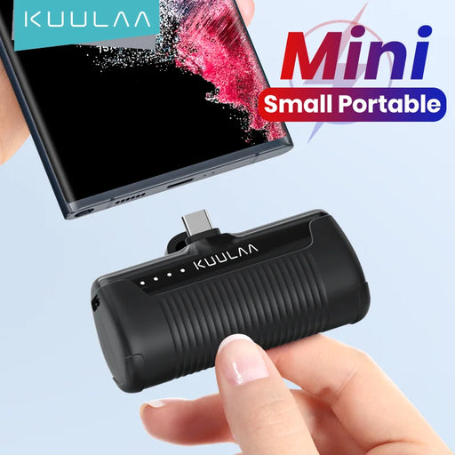Charge your iPhone, Samsung, or Xiaomi on-the-go with Danoz Direct - KUULAA Mini Power Bank - Free Post
