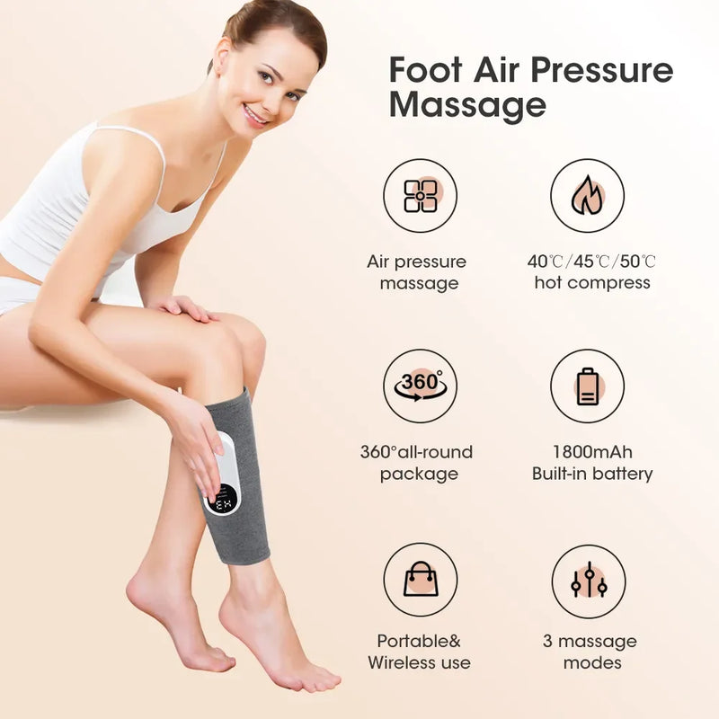 Danoz Direct - Revitalize tired leg muscles with Danoz Direct Leg Massager. Experience a 360° air pressure massage, pretherapy benefits