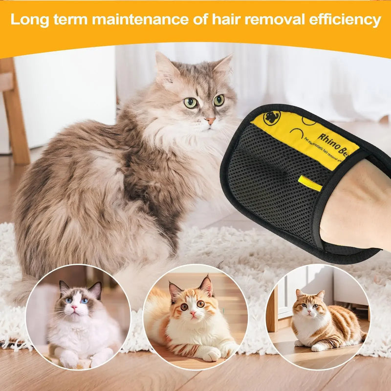 Danoz PetSmart - Pet Hair Removal Brush for Cleaning Sofa Carpet clothes Double-sided Pet Hair Remover