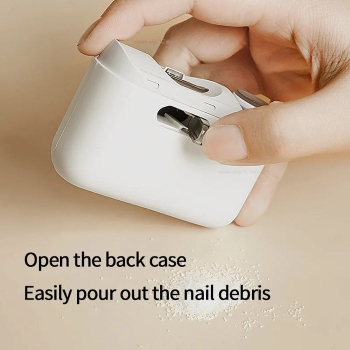 Danoz Direct - Effortlessly trim and polish nails with the XIAOMI Mijia Electric Polishing Nail Clipper -