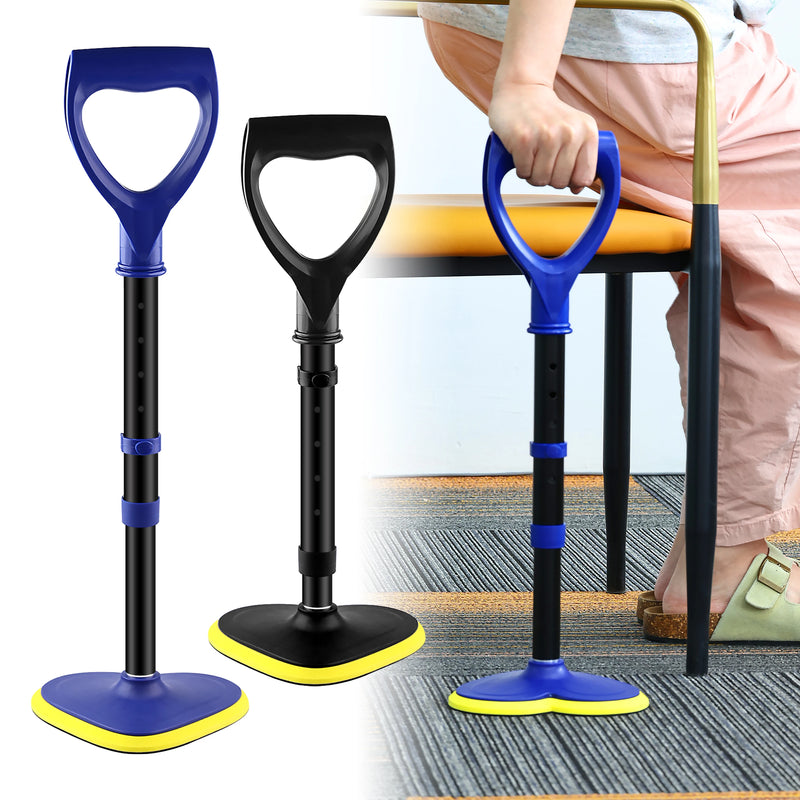 💪 Danoz AidSmart | Adjustable Standing Assist Device | Mobility Aid for Seniors & Elderly | Get Up Safely & Independently | Lightweight & Portable | Blue & Black ❤️✨