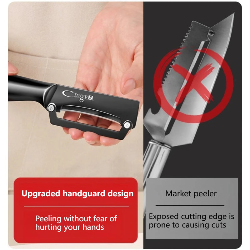 Danoz KitchenSmart - Multi-functional peeler Stainless Steel Vegetable Peeler Potato Peeler Carrot Grater Fruit Tools Kitchen Accessories - Buy 1 Get 1 More!