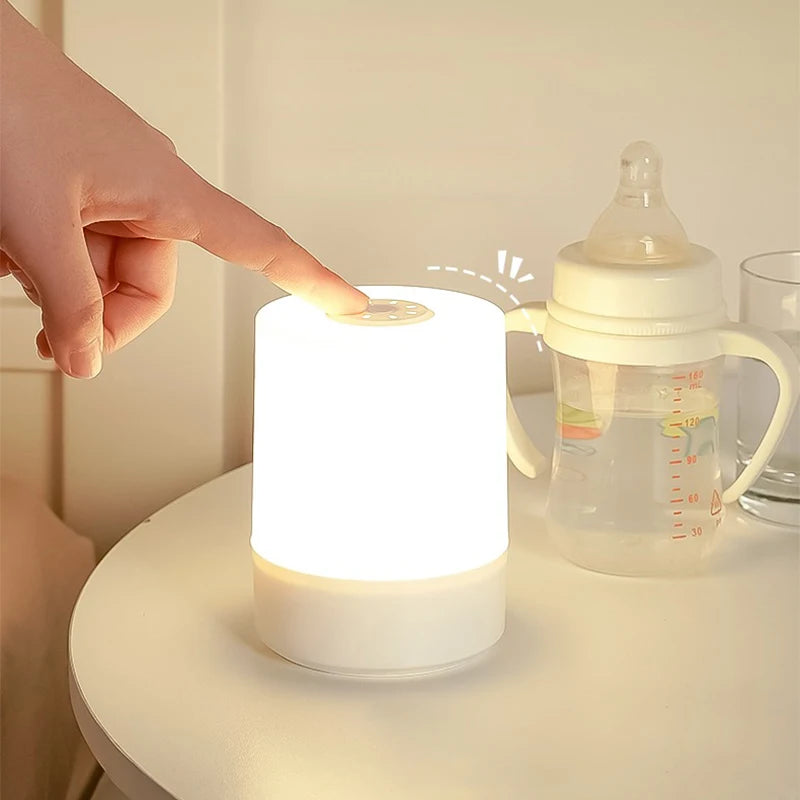Danoz LightSmart Bedside LED Night Light 🌙 | Dimmable, Touch Control, USB Rechargeable — Buy 1 Get 1 More!