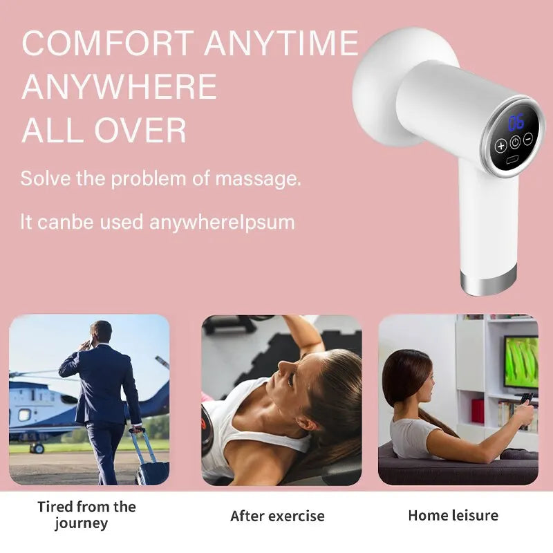 Ultimate relaxation with Danoz Direct - TopGun Wireless Massager - Target and soothe tense muscles in your neck, waist, and shoulders