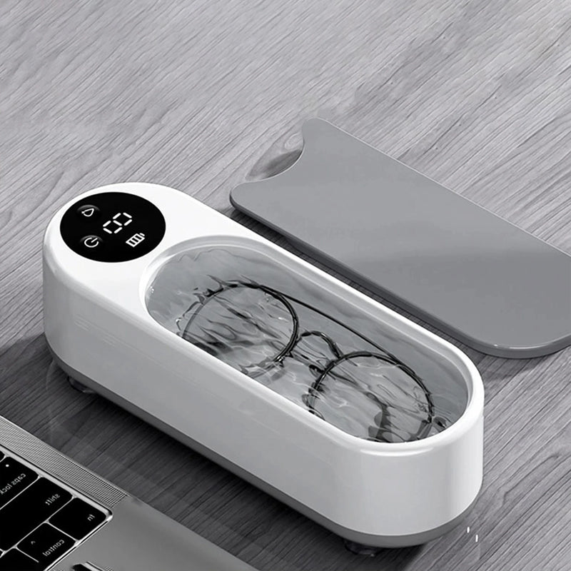 Danoz VisionSmart – See Clearly & Shine Bright! Wireless High-Frequency Ultrasonic Glasses Cleaner – Multi-Purpose Eyewear Cleaning Machine – Buy 1 Get 1 More! 👓✨🧹