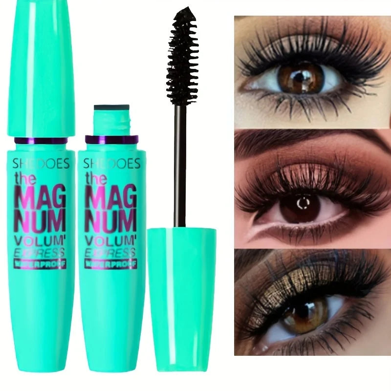 Danoz BeautySmart - 4D Black Mascara Thickening, Lengthening, Curling, Waterproof Liquid Fiber Mascara - Buy 1 Get 1 Free!
