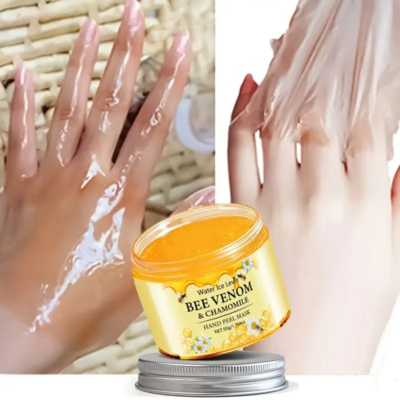 Danoz BeautySmart - Buy 1 Get 1 Free! Bee venom chamomile Moisturizing Exfoliating Hand Wax Mask Moisturizing exfoliating.