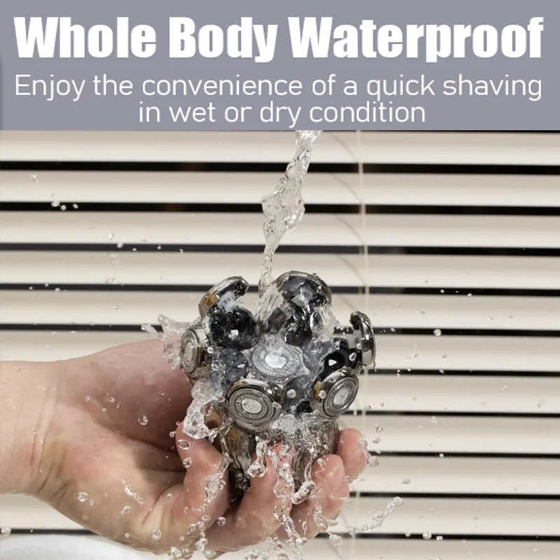 Perfect groom with Danoz Direct Men Grooming Kit! This all-in-one kit features a 7-head wet and dry electric Shaver for a smooth Shave.