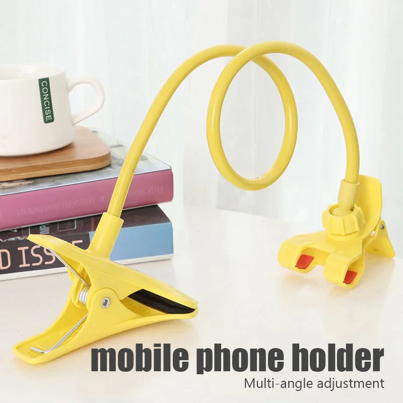 Danoz Smart - Universal Mobile Phone Holder Flexible Lazy Holder Adjustable Cell Phone Clip Home Bed Desktop Mount Bracket Smartphone Stand