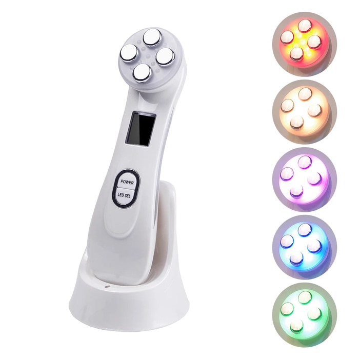 Danoz Beauty - Face Lifting Machine EMS Micro-current Facial Skin Firm Massager LED Photon Rejuvenation Beauty Device - Incl. Delivery