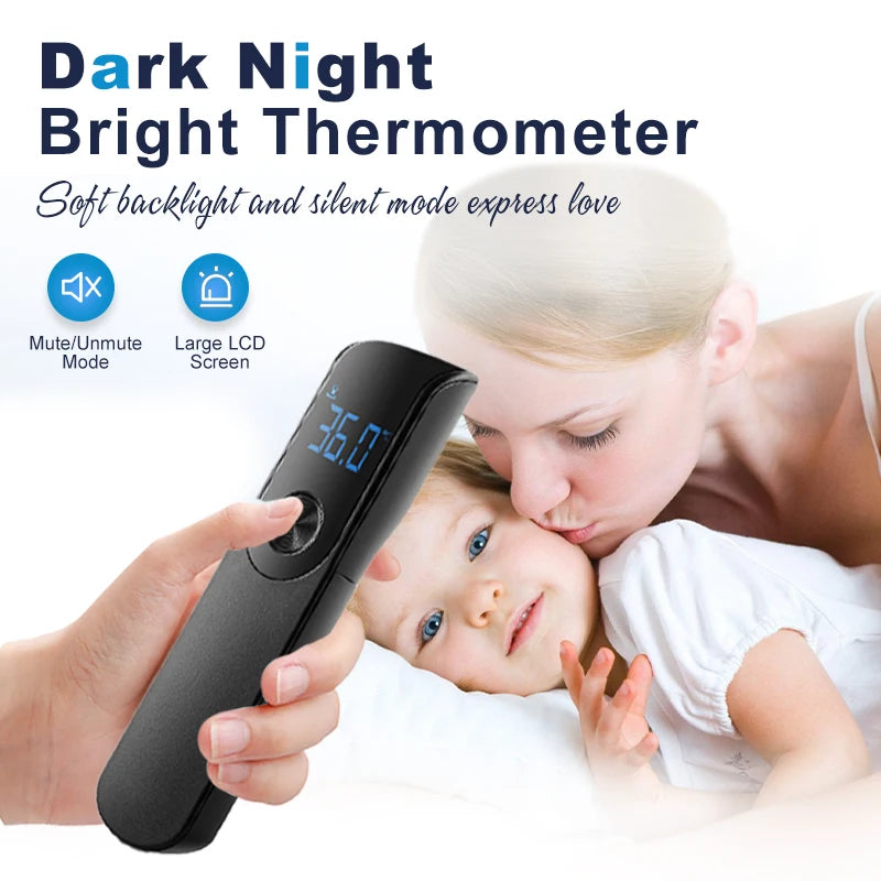 Stay confident in monitoring your health with Danoz Health AiQUE Digital Non-Contact Infrared Thermometer - Buy 1 Get 1 Free!