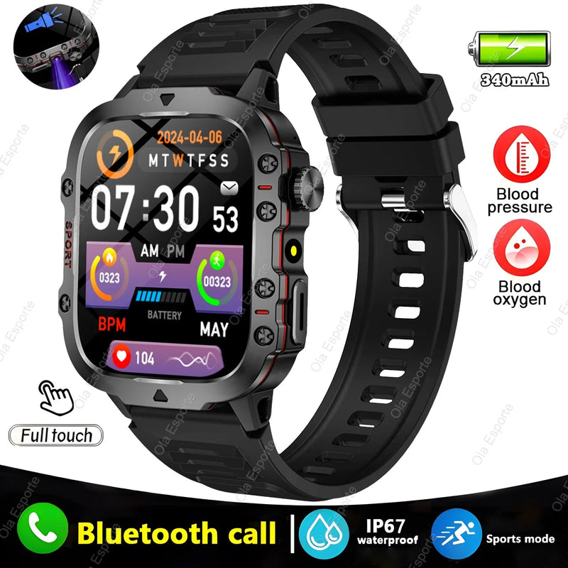 ⌚ Danoz TechSmart | Ola Esporte Outdoor Smart Watch | 1.81" HD | GPS + Bluetooth Call | ECG Heart Rate SpO2 | 3ATM Waterproof | 50-Day Standby ✨
