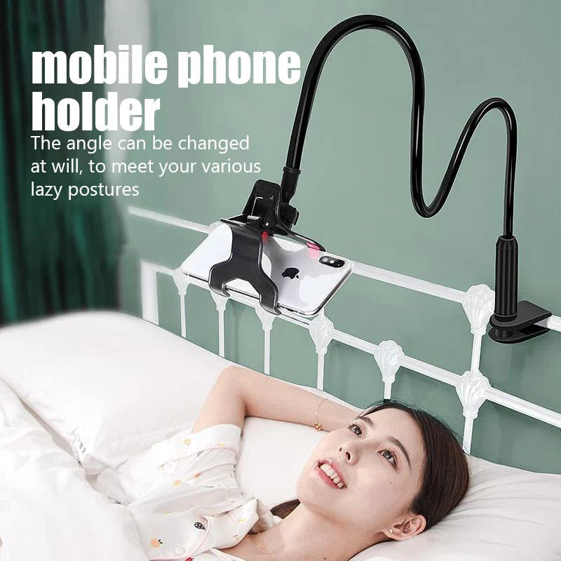 Danoz Smart - Universal Mobile Phone Holder Flexible Lazy Holder Adjustable Cell Phone Clip Home Bed Desktop Mount Bracket Smartphone Stand