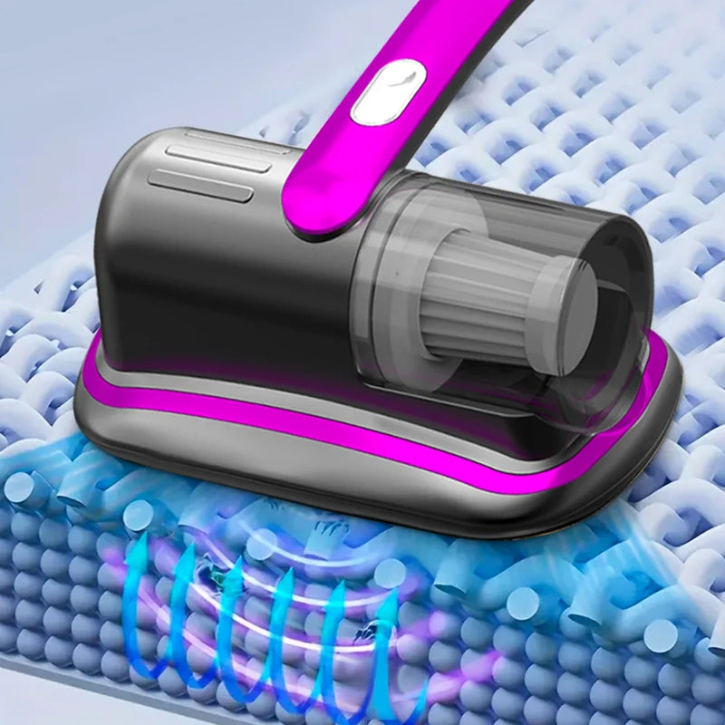 Danoz CleanSmart - Wireless Handheld Mattress Vacuum Cleaner with UV-C Light HEPA Filter And Ultrasonic Vibration12KPa for Bed Sofa Car Seat Carpet