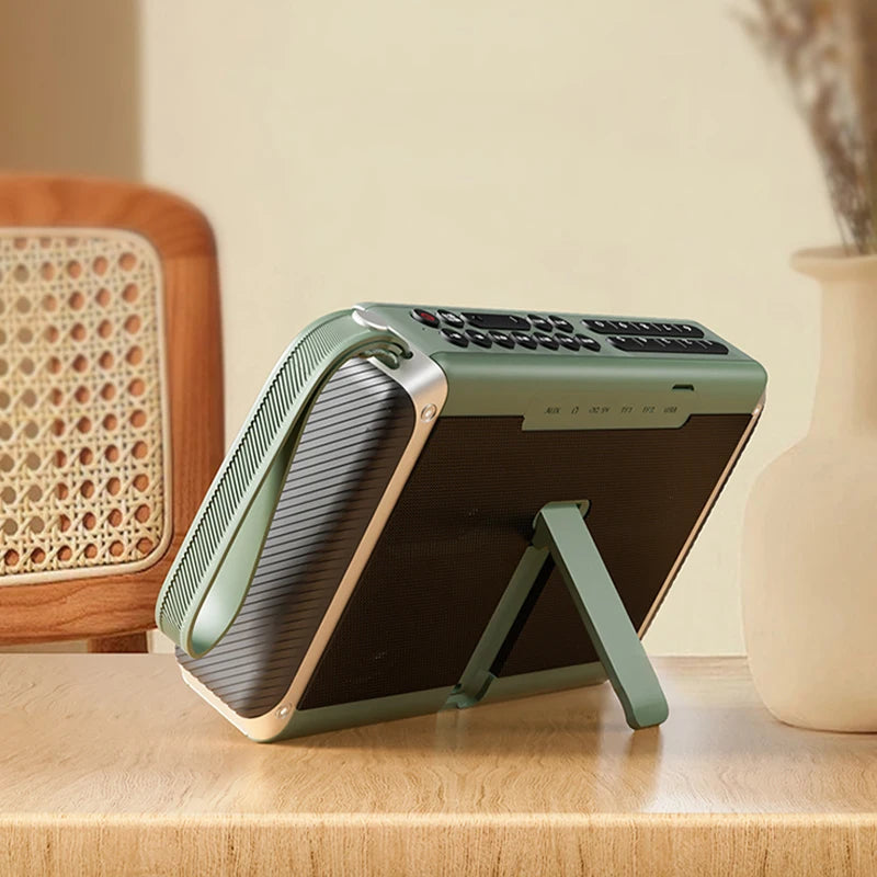 🔊 Danoz MediaSmart | ELEGIANT F53 Wireless Bluetooth Speaker | 4.3” LED Display | Bluetooth 5.3 | FM Radio | TF & USB Playback | 3600mAh | Portable ✨