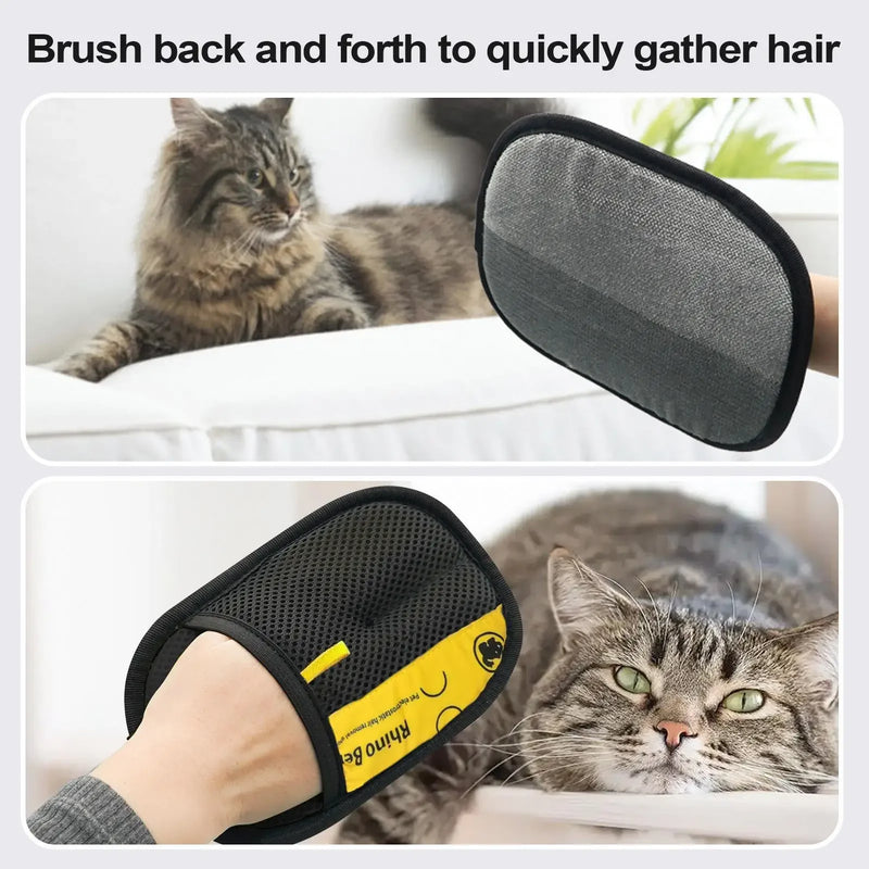 Danoz PetSmart - Pet Hair Removal Brush for Cleaning Sofa Carpet clothes Double-sided Pet Hair Remover