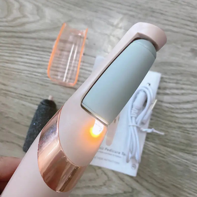 Danoz BeautySmart - USB Rechargeable Electric Callus Remover Cordless Women Men Electronic Foot File Removes Dry Coarse Skin Calluses On Heels - Buy 1 Get 1 Free!