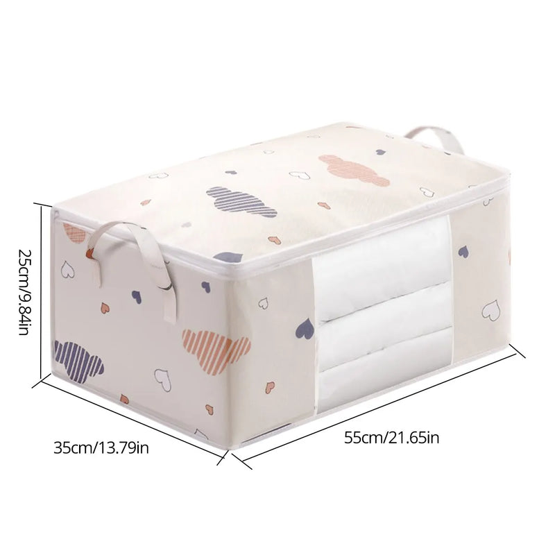 Buy 1 Get 1 Free! - Make room for more with Danoz Storage Bags! This large capacity organizer is perfect for blankets, bedding, and clothes.