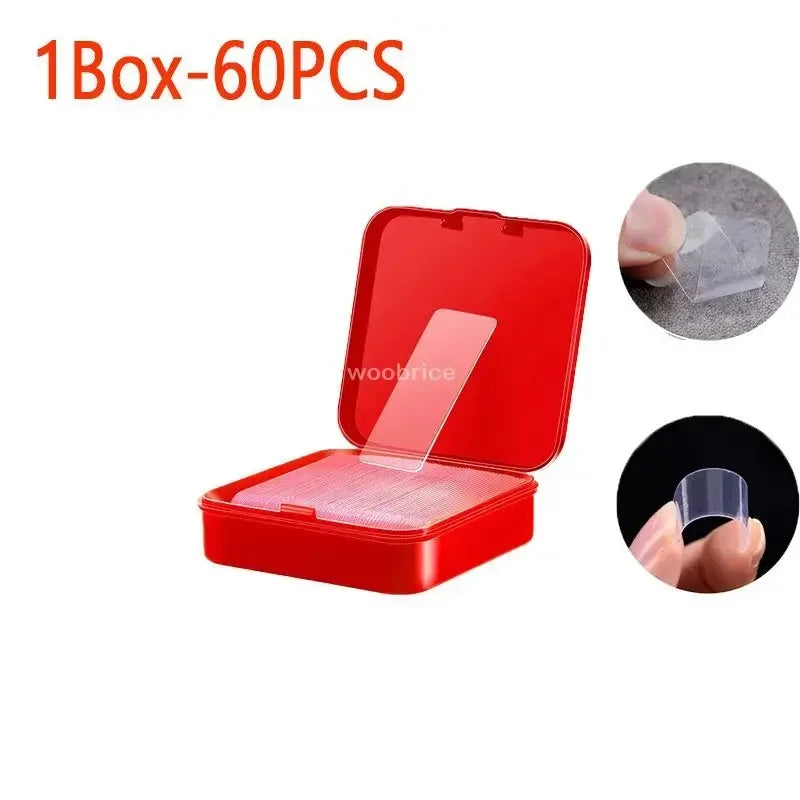 Danoz NanoMagic, Double Sided Adhesive Tape, Reusable Super Strong Transparent Wall Stickers Waterproof Widely Used Wall Mount Sticker