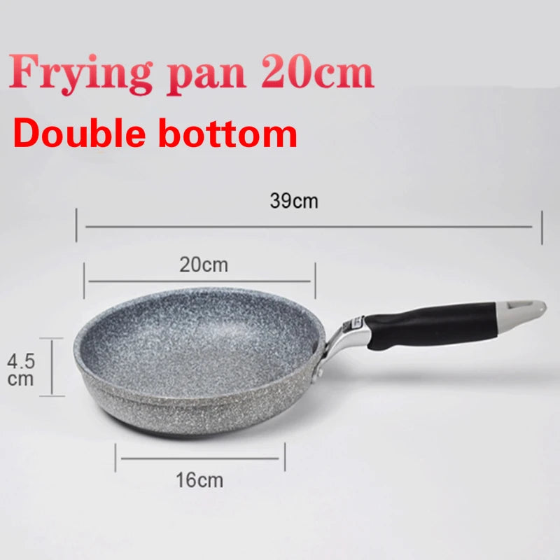 Experience effortless cooking with Danoz DuraStone cookware Frying Wok Pan - Super Quality