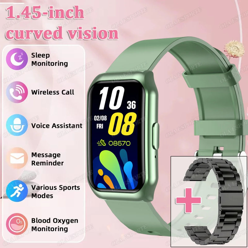 ⌚ Danoz TechSmart | Ola Esporte HT30 Smart Watch | 1.45" HD Display | Bluetooth 5.1 Calls | Heart Rate, SpO2 & Sleep | 11 Colours | 18mm Band | iOS & Android