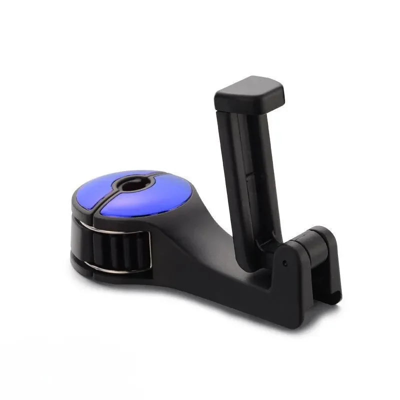 Danoz CarSmart - 2-in-1 Multi-functional Car Headrest Phone Holder Hidden Rear Seat Lock Type - Buy 1 Get 1 Free!