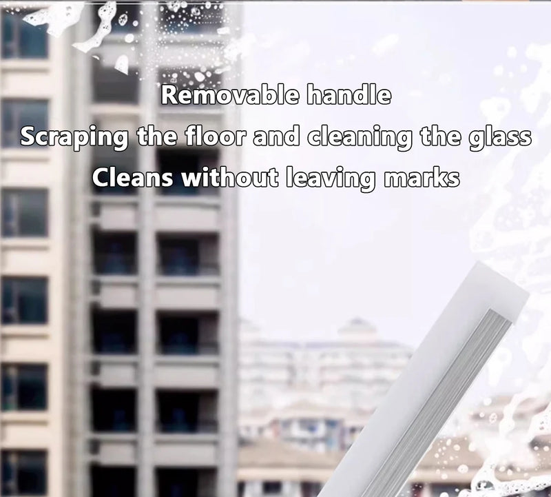 🧹 Danoz CleanSmart | GQHOME Silicone Scraper Broom & Magic Squeegee | Floor, Bathroom & Glass Wiper | Scalable Handle | 35.5cm & 48.5cm | Free Gift! ✨