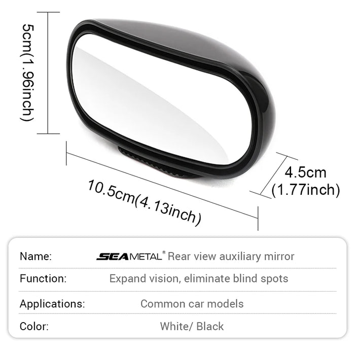 Danoz Cars🚗 Smart Car Mirror! This 360° adjustable mirror provides wide angle view & eliminates blind spots. Buy One Get One!