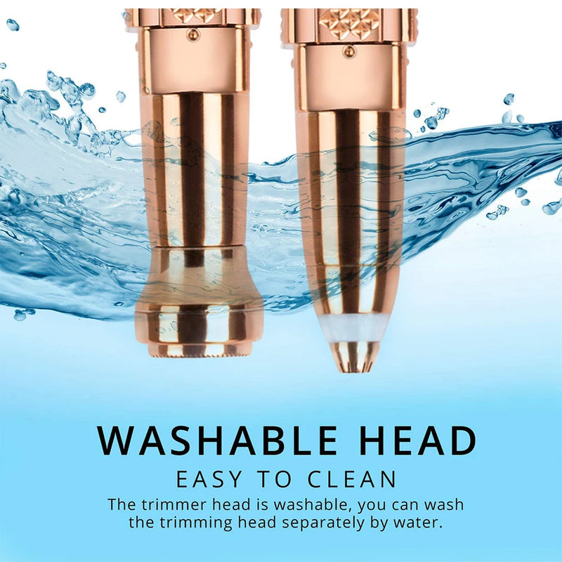 Effortless and painless hair removal with Danoz Micro Shaver. This 4-in-1 wet and dry use machine is designed specifically for women