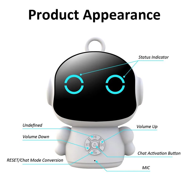 Danoz KidSmart 🤖 | CLOUDRAKER AI Robot | ChatGPT, Gemini & More | 61 Languages | 18–24Hr Battery | WiFi | Kids Educational Toy | Free Postage!