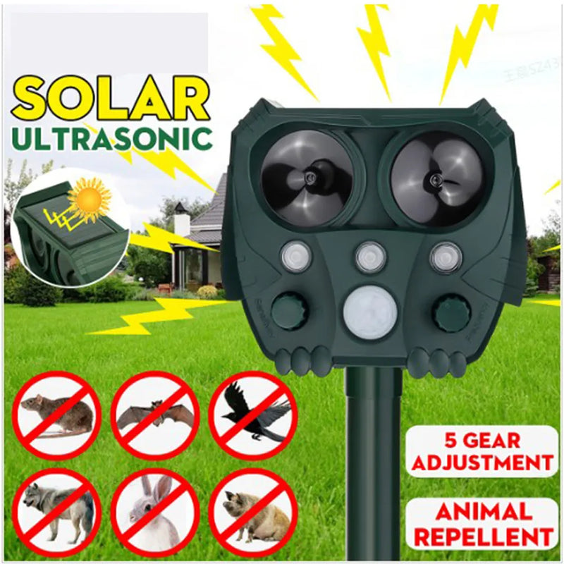 Danoz Direct - Protect your yard and garden with Danoz Direct PestContro, a solar-powered animal Repeller.