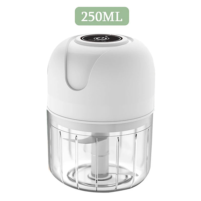 Danoz Mini USB Electric Garlic Chopper is a versatile and durable tool designed to simplify your food prep - Buy 1 Get 1 Free