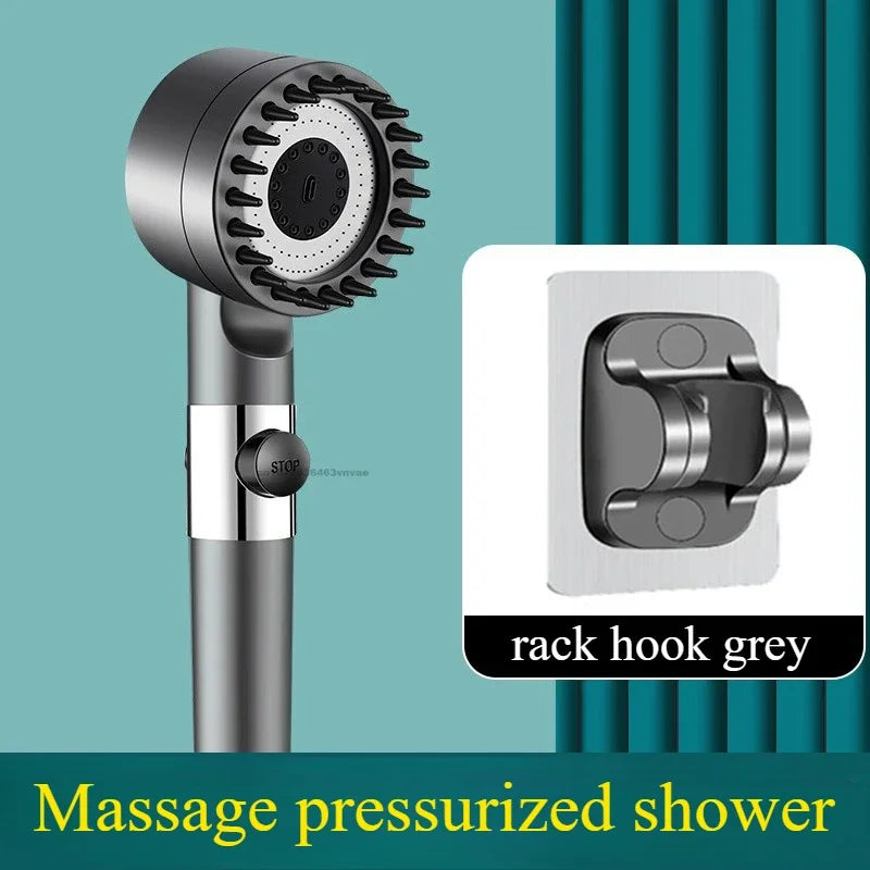 Danoz ShowerPower - This advanced filtered shower head delivers powerful, consistent pressure while a built-in filter removes impurities and hard water minerals for a cleaner, healthier spray